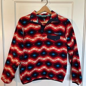 Aztec Southwest Patagonia Pullover Fleece - Women’s S